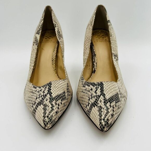 Vince Camuto Snake-Embossed Pumps Women's Shoes Size 11 - Picture 2 of 9
